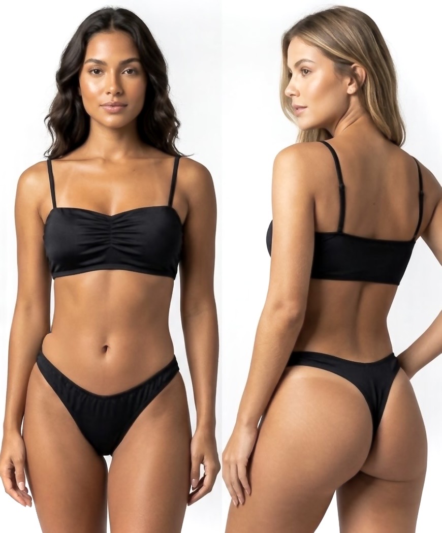 Biquíni top black 